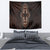 Africa Dashiki Tapestry African Tribal Art Mixed Polynesian Tattoo Red Color Unique - Wonder Print Shop