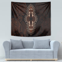 Africa Dashiki Tapestry African Tribal Art Mixed Polynesian Tattoo Red Color Unique - Wonder Print Shop