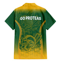South Africa Cricket Family Matching Mermaid Dress and Hawaiian Shirt Go Proteas World Cup Version 2023 Sproty LT9 - Wonder Print Shop