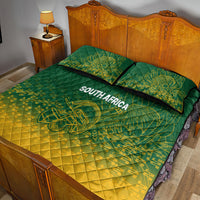 South Africa Cricket Quilt Bed Set Go Proteas World Cup Version 2023 Sproty - Wonder Print Shop