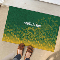 South Africa Cricket Rubber Doormat Go Proteas World Cup Version 2023 Sproty - Wonder Print Shop