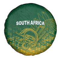 South Africa Cricket Spare Tire Cover Go Proteas World Cup Version 2023 Sproty - Wonder Print Shop