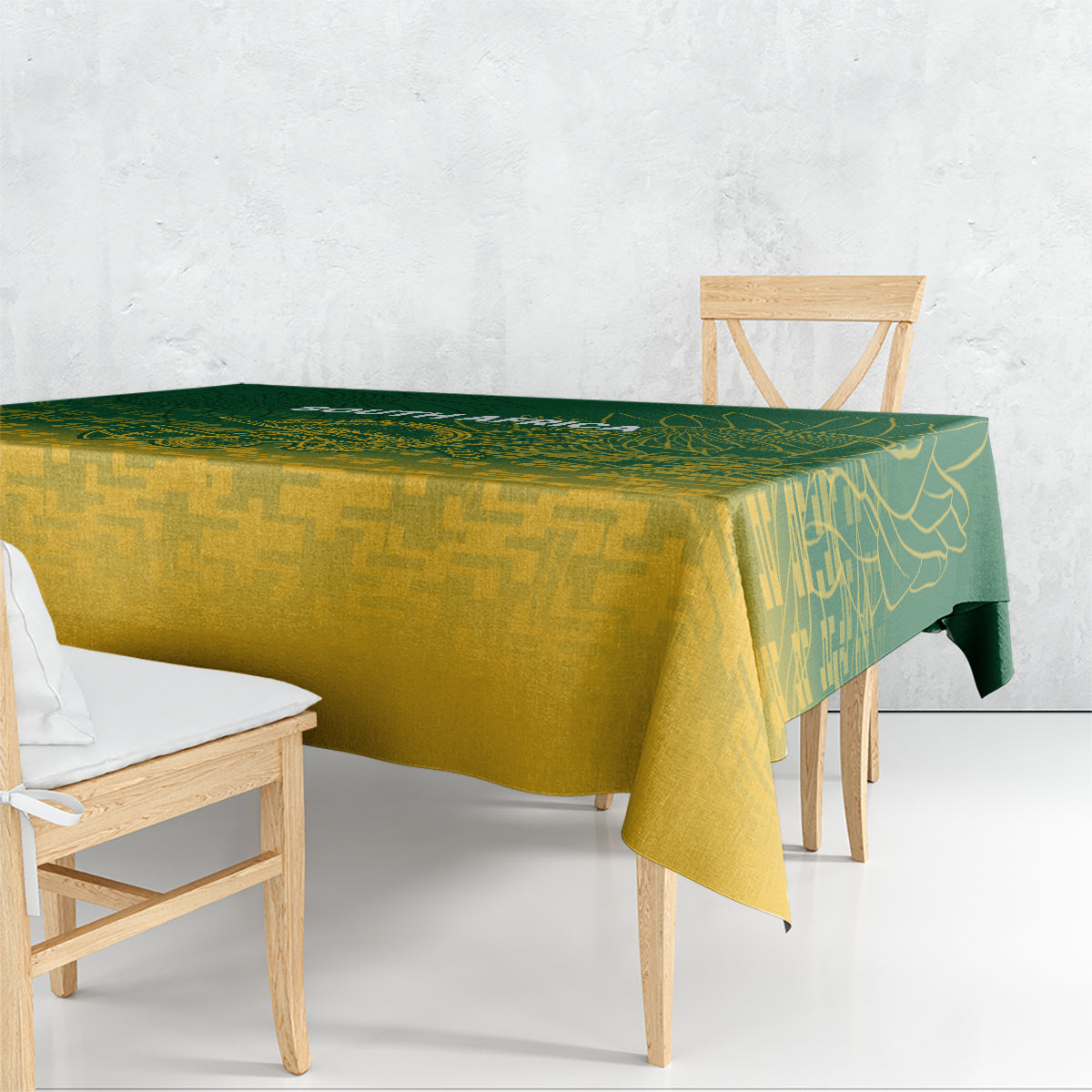 South Africa Cricket Tablecloth Go Proteas World Cup Version 2023 Sproty - Wonder Print Shop