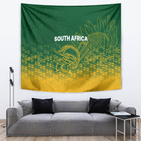 South Africa Cricket Tapestry Go Proteas World Cup Version 2023 Sproty - Wonder Print Shop
