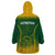 South Africa Cricket Wearable Blanket Hoodie Go Proteas World Cup Version 2023 Sproty - Wonder Print Shop
