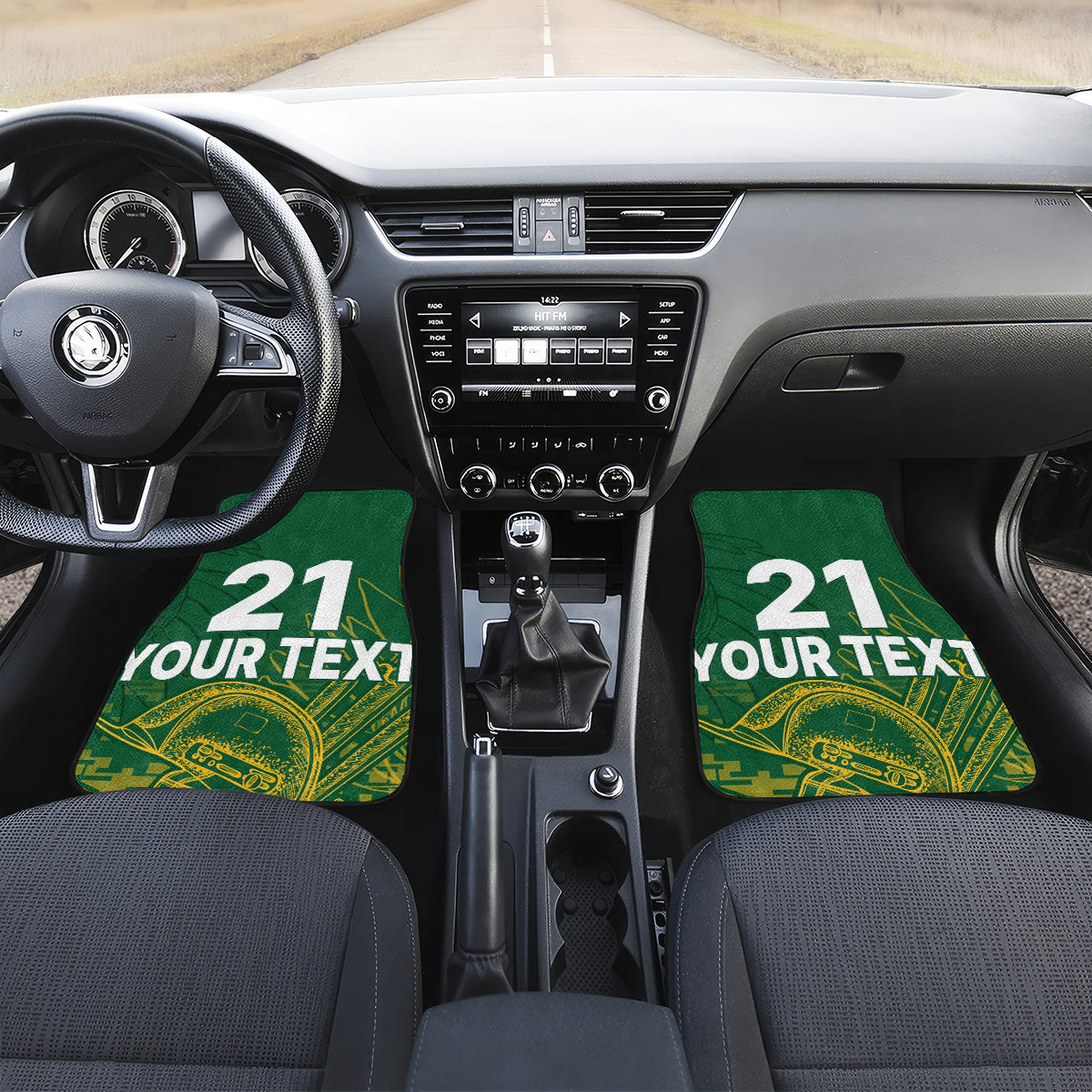 Custom South Africa Cricket Car Mats Go Proteas World Cup Version 2023 Sproty LT9 - Wonder Print Shop