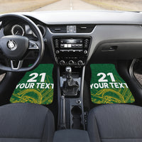Custom South Africa Cricket Car Mats Go Proteas World Cup Version 2023 Sproty LT9 - Wonder Print Shop