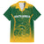 Custom South Africa Cricket Hawaiian Shirt Go Proteas World Cup Version 2023 Sproty - Wonder Print Shop