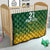 Custom South Africa Cricket Quilt Go Proteas World Cup Version 2023 Sproty - Wonder Print Shop