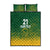 Custom South Africa Cricket Quilt Bed Set Go Proteas World Cup Version 2023 Sproty - Wonder Print Shop