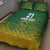Custom South Africa Cricket Quilt Bed Set Go Proteas World Cup Version 2023 Sproty - Wonder Print Shop