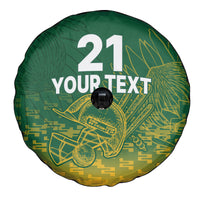 Custom South Africa Cricket Spare Tire Cover Go Proteas World Cup Version 2023 Sproty - Wonder Print Shop