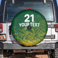 Custom South Africa Cricket Spare Tire Cover Go Proteas World Cup Version 2023 Sproty - Wonder Print Shop