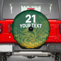 Custom South Africa Cricket Spare Tire Cover Go Proteas World Cup Version 2023 Sproty - Wonder Print Shop