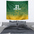 Custom South Africa Cricket Tapestry Go Proteas World Cup Version 2023 Sproty - Wonder Print Shop