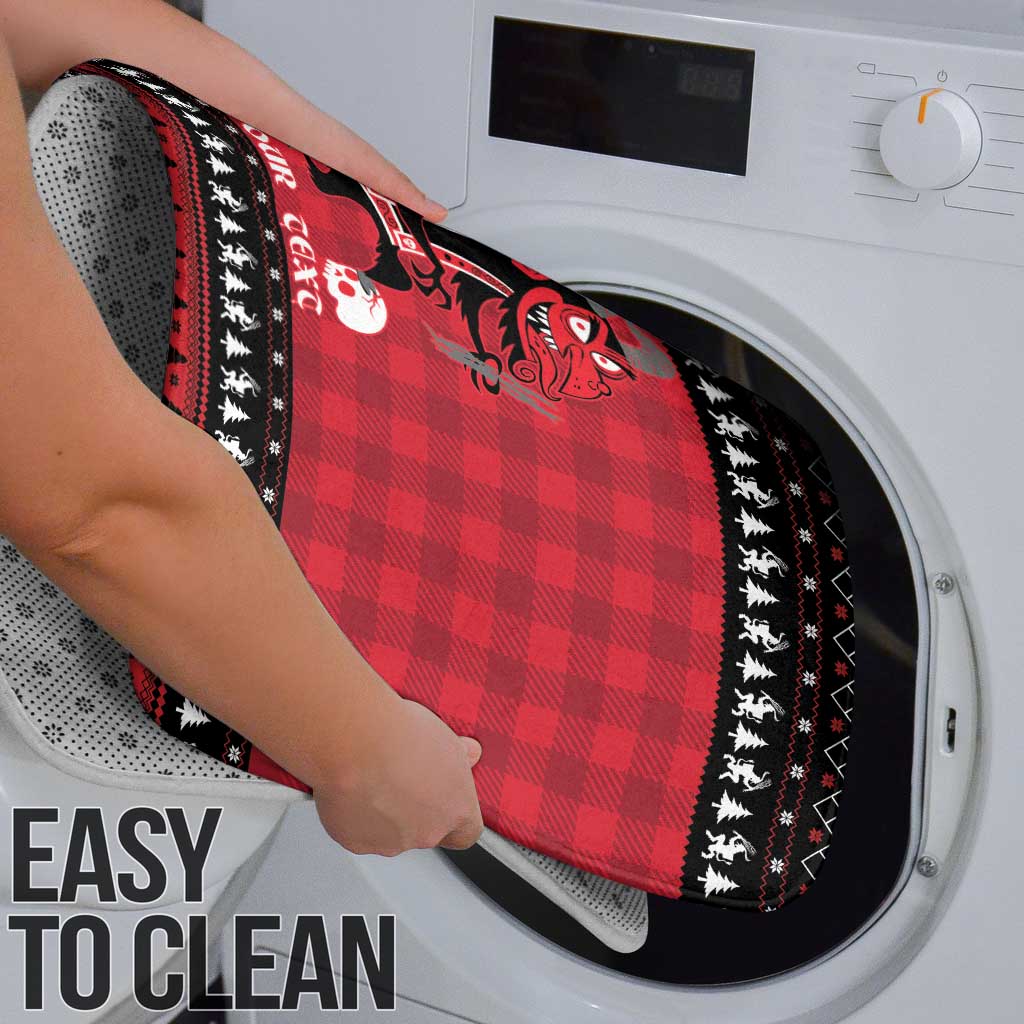 Merry Krampusnacht Personalized Bathroom Set Austrian Bavaria Alpine Christmas Demons - Wonder Print Shop