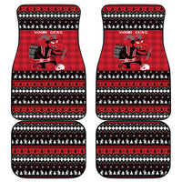 Merry Krampusnacht Personalized Car Mats Austrian Bavaria Alpine Christmas Demons - Wonder Print Shop