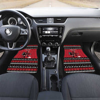 Merry Krampusnacht Personalized Car Mats Austrian Bavaria Alpine Christmas Demons - Wonder Print Shop