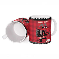 Merry Krampusnacht Personalized Ceramic Mug Austrian Bavaria Alpine Christmas Demons - Wonder Print Shop