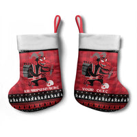 Merry Krampusnacht Personalized Christmas Stocking Austrian Bavaria Alpine Christmas Demons - Wonder Print Shop