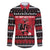 Merry Krampusnacht Personalized Family Matching Long Sleeve Bodycon Dress and Hawaiian Shirt Austrian Bavaria Alpine Christmas Demons - Wonder Print Shop