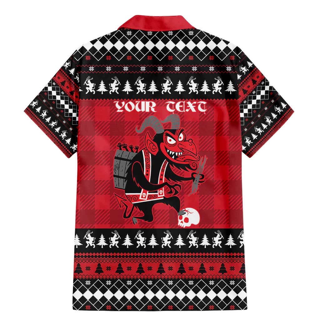 Merry Krampusnacht Personalized Family Matching Mermaid Dress and Hawaiian Shirt Austrian Bavaria Alpine Christmas Demons - Wonder Print Shop