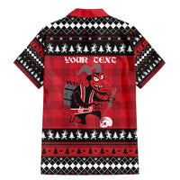 Merry Krampusnacht Personalized Family Matching Mermaid Dress and Hawaiian Shirt Austrian Bavaria Alpine Christmas Demons - Wonder Print Shop