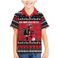 Merry Krampusnacht Personalized Family Matching Mermaid Dress and Hawaiian Shirt Austrian Bavaria Alpine Christmas Demons - Wonder Print Shop