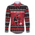 Merry Krampusnacht Personalized Family Matching Off The Shoulder Long Sleeve Dress and Hawaiian Shirt Austrian Bavaria Alpine Christmas Demons - Wonder Print Shop