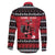 Merry Krampusnacht Personalized Family Matching Off The Shoulder Long Sleeve Dress and Hawaiian Shirt Austrian Bavaria Alpine Christmas Demons - Wonder Print Shop