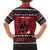 Merry Krampusnacht Personalized Family Matching Short Sleeve Bodycon Dress and Hawaiian Shirt Austrian Bavaria Alpine Christmas Demons - Wonder Print Shop