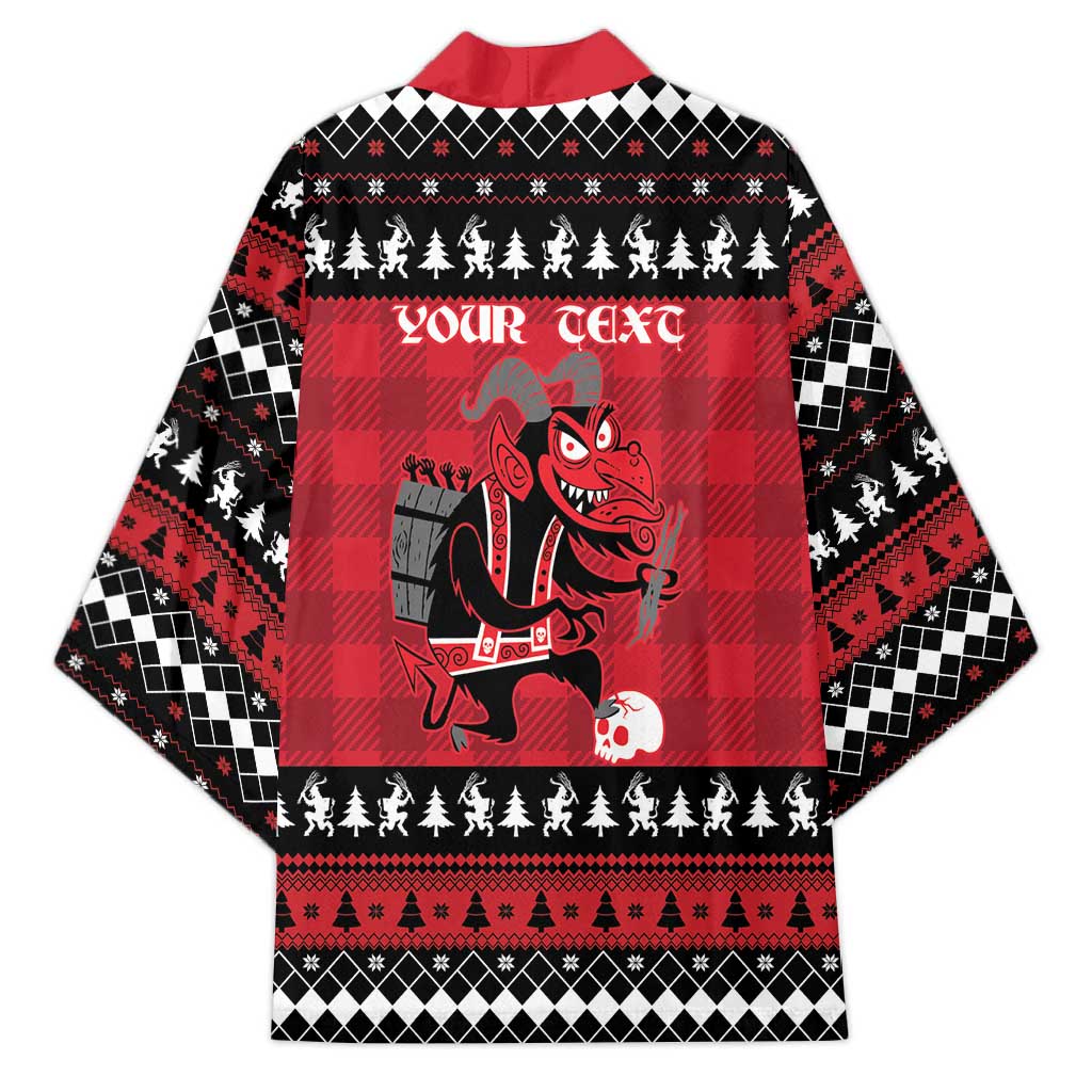 Merry Krampusnacht Personalized Kimono Austrian Bavaria Alpine Christmas Demons - Wonder Print Shop