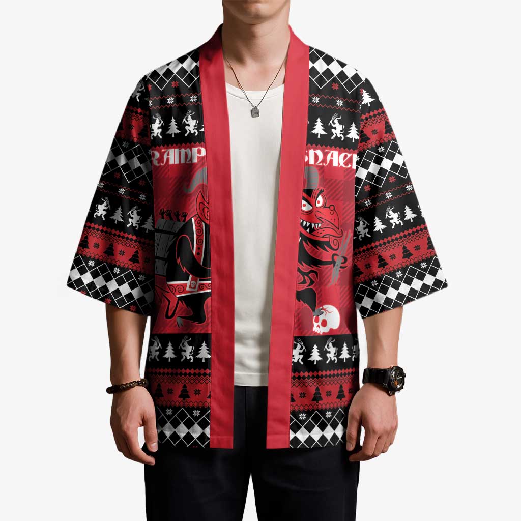 Merry Krampusnacht Personalized Kimono Austrian Bavaria Alpine Christmas Demons - Wonder Print Shop