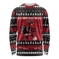 Merry Krampusnacht Personalized Long Sleeve Shirt Austrian Bavaria Alpine Christmas Demons - Wonder Print Shop