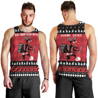 Merry Krampusnacht Personalized Men Tank Top Austrian Bavaria Alpine Christmas Demons - Wonder Print Shop