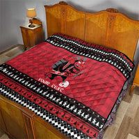 Merry Krampusnacht Personalized Quilt Austrian Bavaria Alpine Christmas Demons - Wonder Print Shop