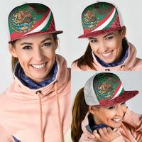 Mexico and Ireland Together Mesh Trucker Cap Aztec Sun Mix Celtic Shamrock - Wonder Print Shop