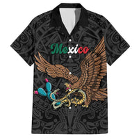 Black Mexico Aztec Custom Hawaiian Shirt Special Edition Heritage - Wonder Print Shop