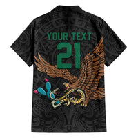 Black Mexico Aztec Custom Hawaiian Shirt Special Edition Heritage - Wonder Print Shop