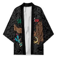 Black Mexico Aztec Custom Kimono Special Edition Heritage - Wonder Print Shop