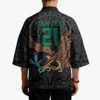 Black Mexico Aztec Custom Kimono Special Edition Heritage - Wonder Print Shop