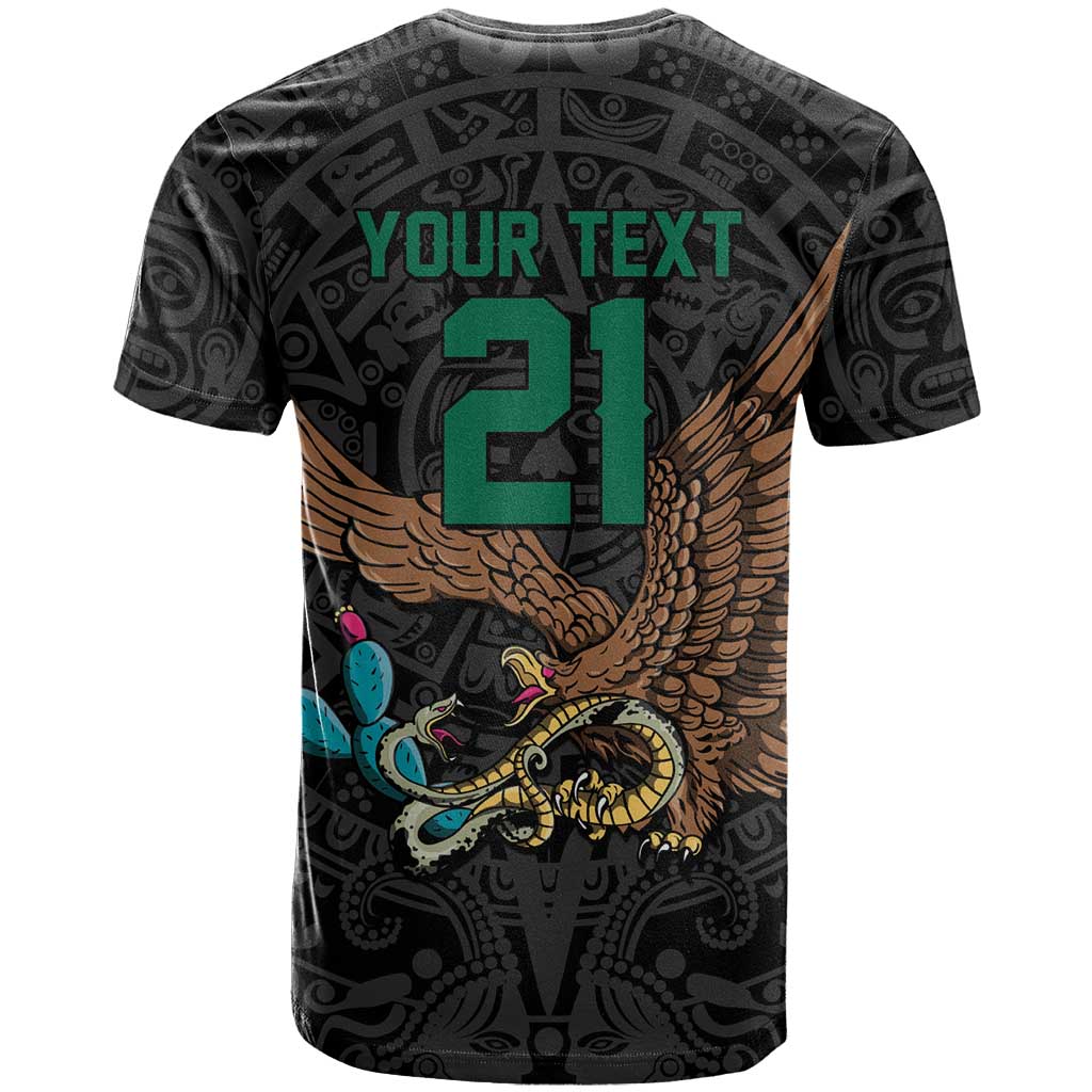 Black Mexico Aztec Custom T Shirt Special Edition Heritage - Wonder Print Shop
