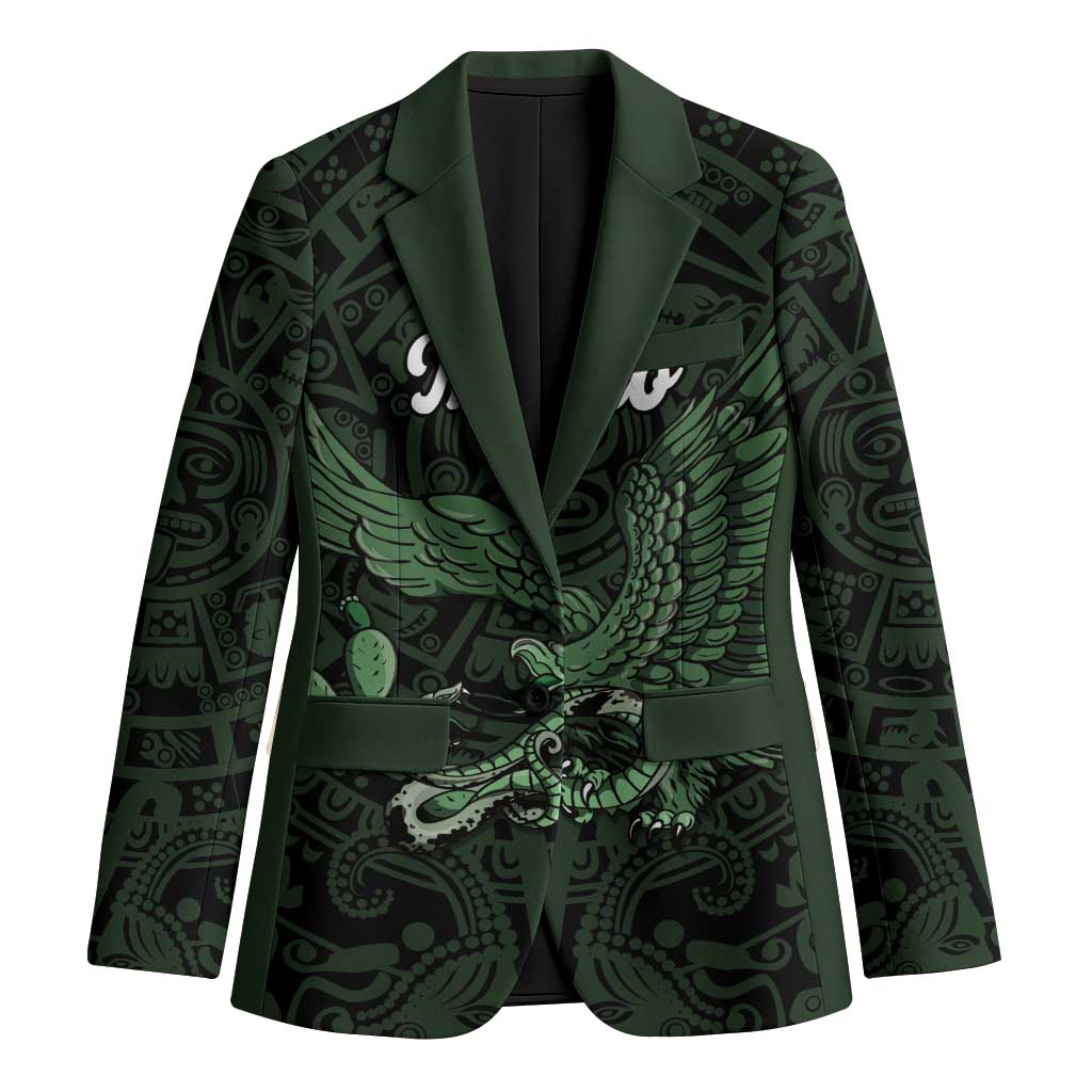 Green Mexico Aztec Custom Blazer Special Edition Heritage - Wonder Print Shop
