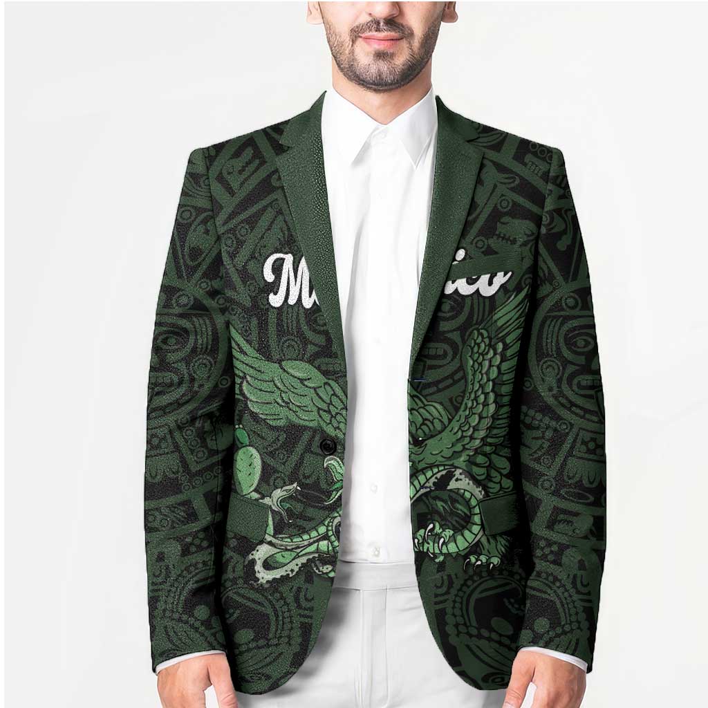 Green Mexico Aztec Custom Blazer Special Edition Heritage - Wonder Print Shop
