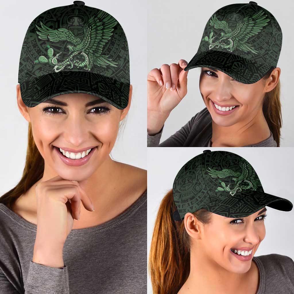 Green Mexico Aztec Classic Cap Special Edition Heritage - Wonder Print Shop