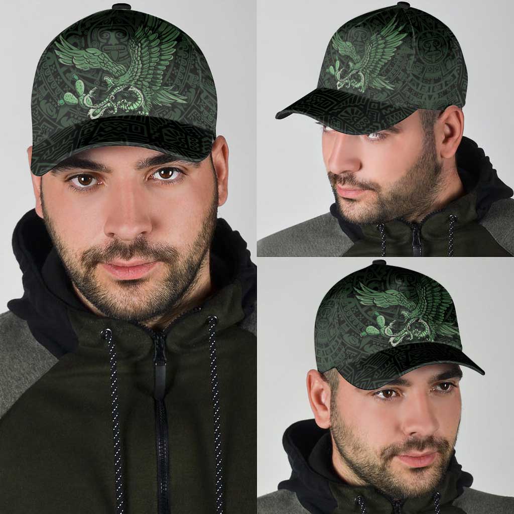 Green Mexico Aztec Classic Cap Special Edition Heritage - Wonder Print Shop