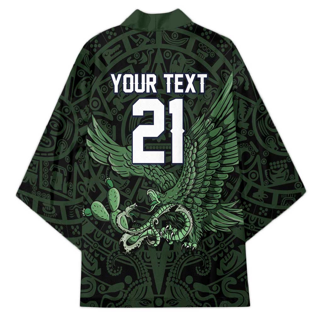 Green Mexico Aztec Custom Kimono Special Edition Heritage - Wonder Print Shop