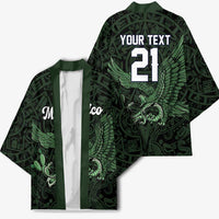 Green Mexico Aztec Custom Kimono Special Edition Heritage - Wonder Print Shop