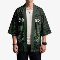 Green Mexico Aztec Custom Kimono Special Edition Heritage - Wonder Print Shop
