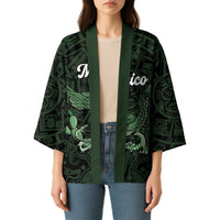 Green Mexico Aztec Custom Kimono Special Edition Heritage - Wonder Print Shop